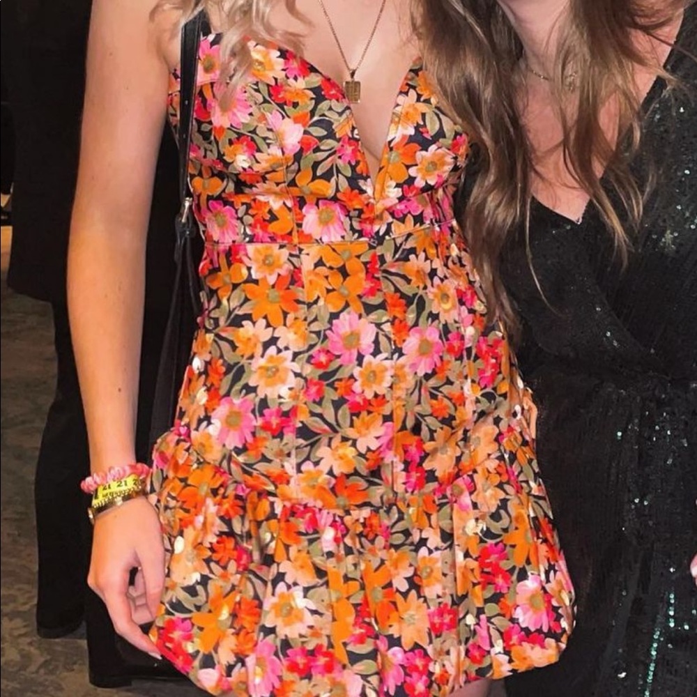 For Love and Lemons Sylvie mini dress